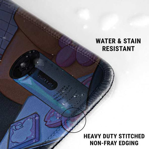 Anime Catgirl Gamer Nerd by Ivy Dolamore Gaming Mouse Pad